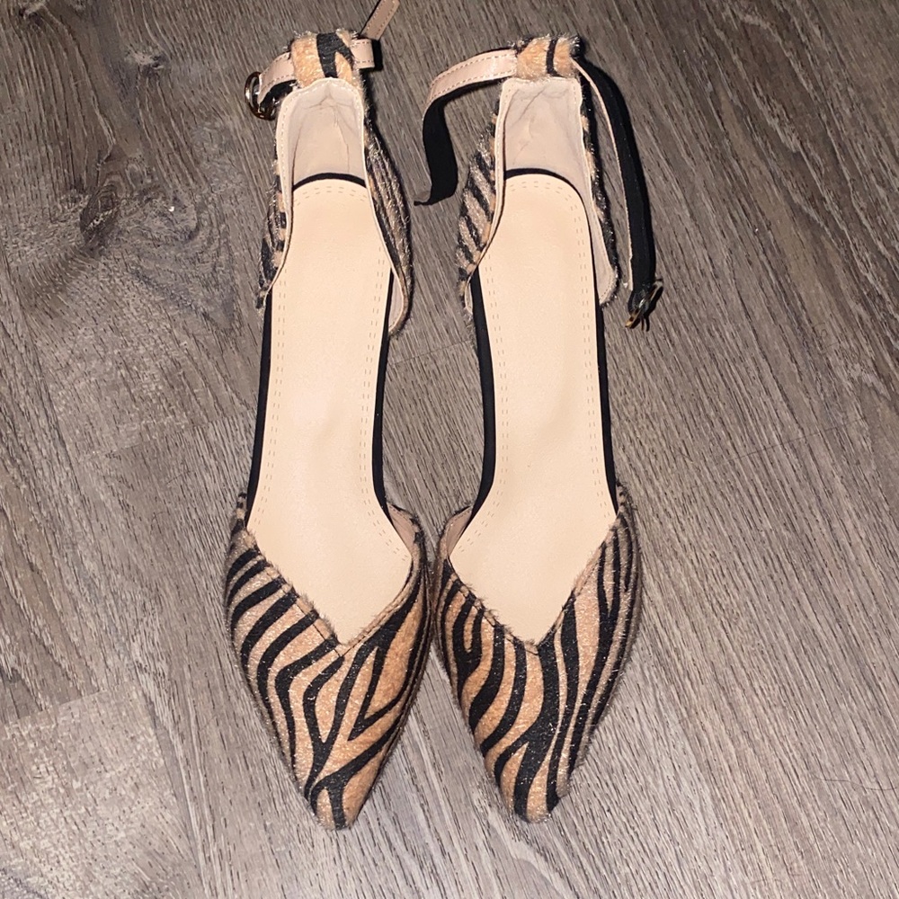 Stylish Zebra Print Women's Shoes